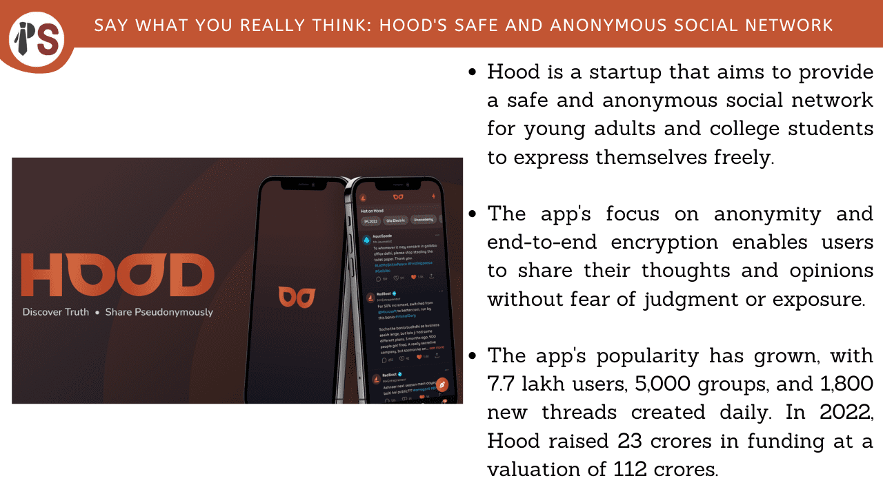 Say What You Really Think: Hood's Safe and Anonymous Social Network