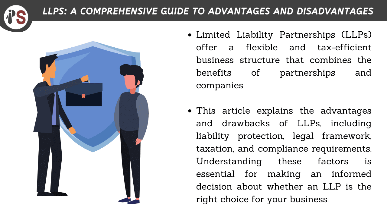 LLPs: A Comprehensive Guide to Advantages and Disadvantages